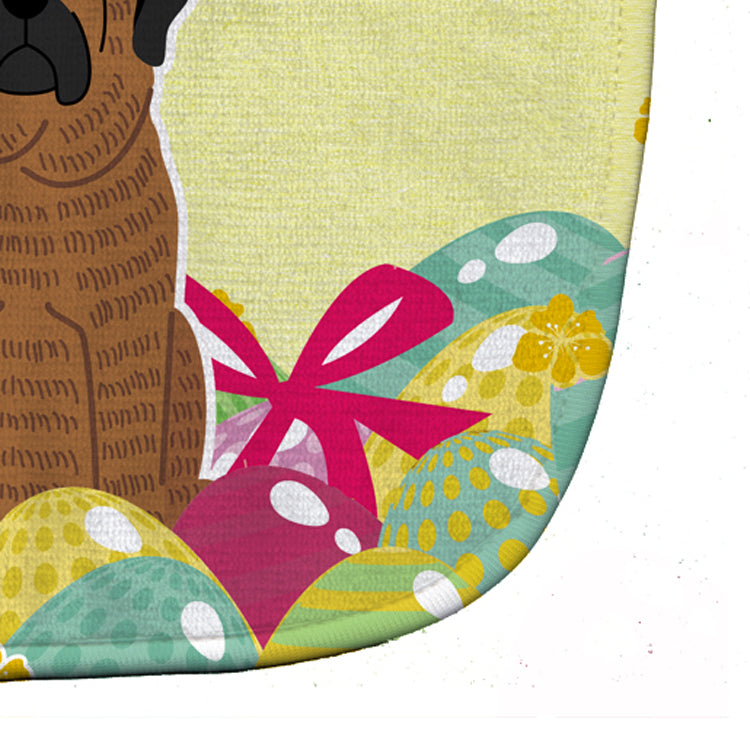 Easter Eggs Mastiff Brindle Baby Bib Easy-Clean Baby Bib Baby Feeding Accessory Baby Mealtime Essential, 10 x 13, Multicolor