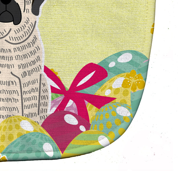 Easter Eggs Mastiff Brindle White Baby Bib Easy-Clean Baby Bib Baby Feeding Accessory Baby Mealtime Essential, 10 x 13, Multicolor