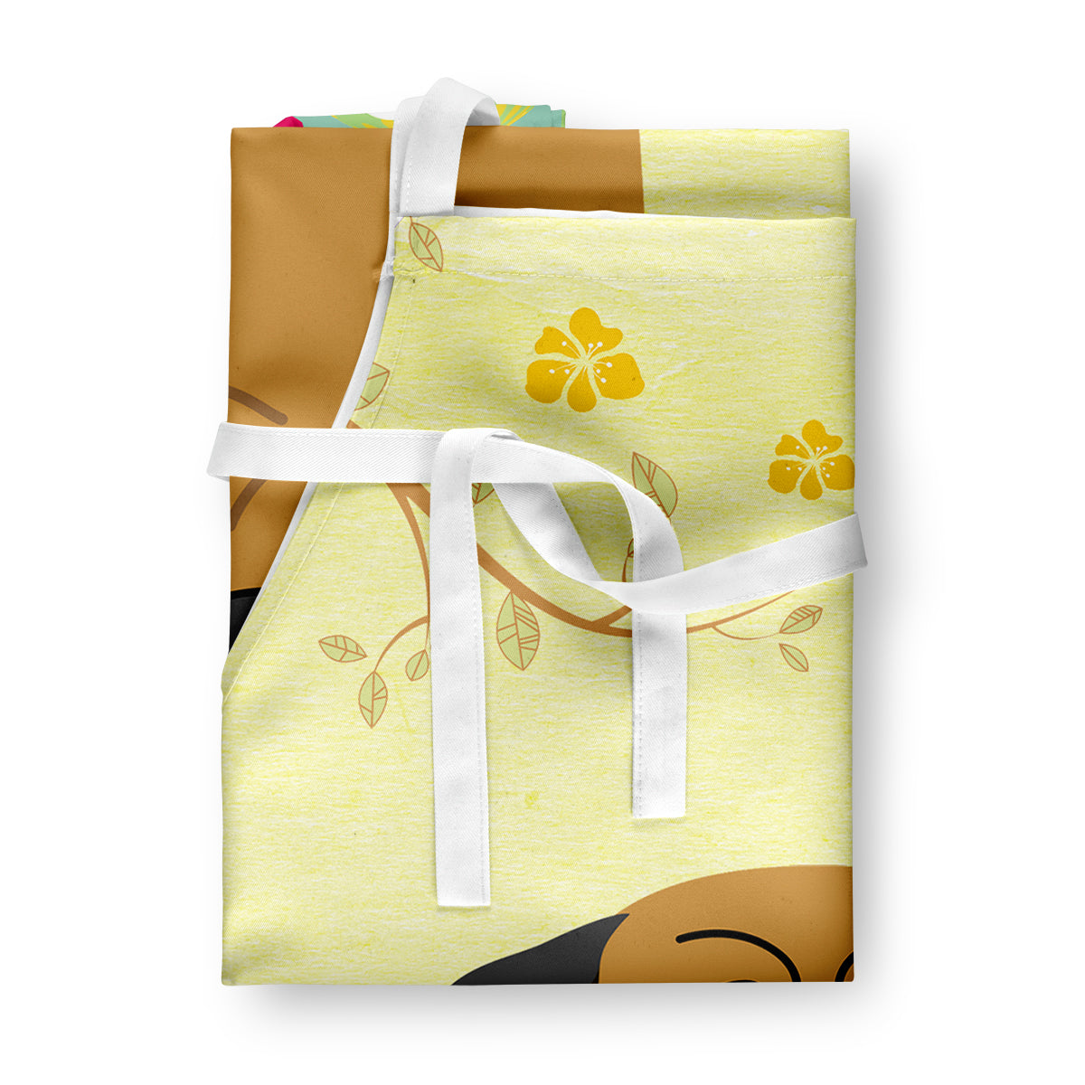 Easter Eggs Mastiff Apron Cooking Kitchen Server Baking Crafts Gardening for Adult Women Men, Unisex, Large, Multicolor