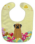 Easter Eggs Mastiff Baby Bib Easy-Clean Baby Bib Baby Feeding Accessory Baby Mealtime Essential, 10 x 13, Multicolor