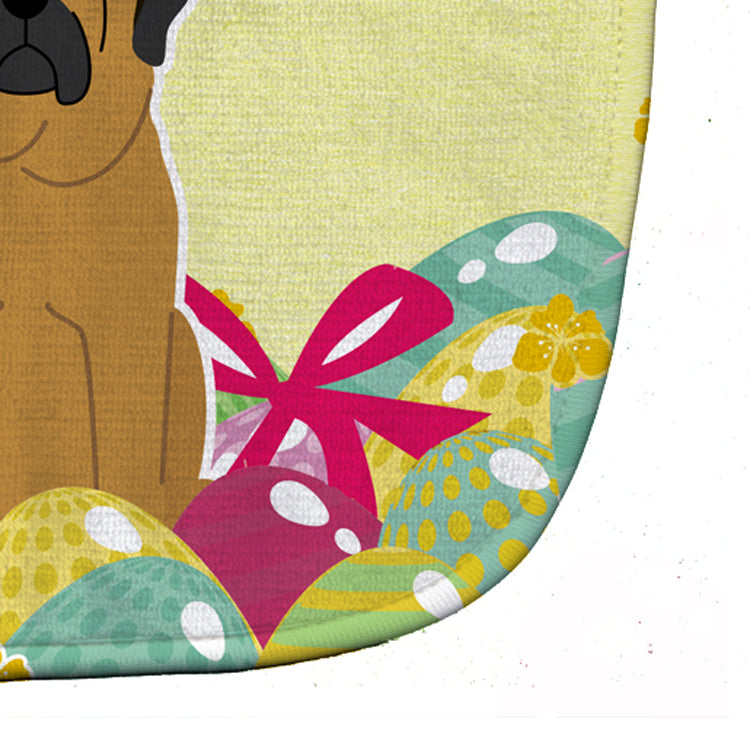 Easter Eggs Mastiff Baby Bib Easy-Clean Baby Bib Baby Feeding Accessory Baby Mealtime Essential, 10 x 13, Multicolor