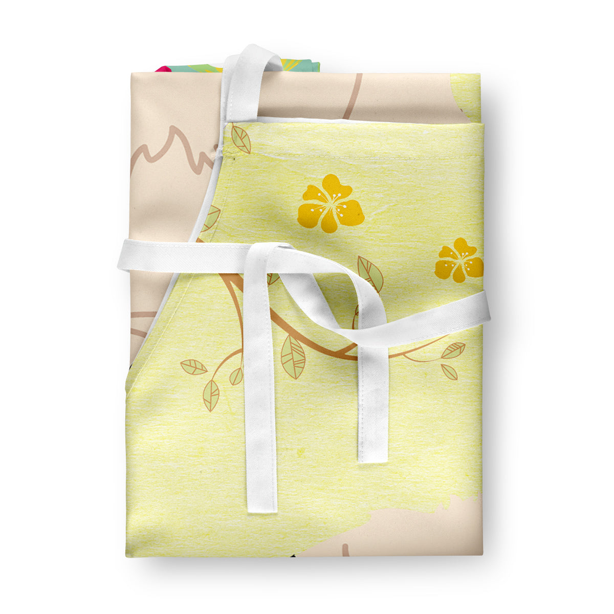 Easter Eggs Lowchen Apron Cooking Kitchen Server Baking Crafts Gardening for Adult Women Men, Unisex, Large, Multicolor