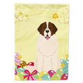Easter Eggs Moscow Watchdog House Flag 28x40 Porch Sleeve Pole Decorative Outside Yard Banner Artwork Wall Hanging, Polyester