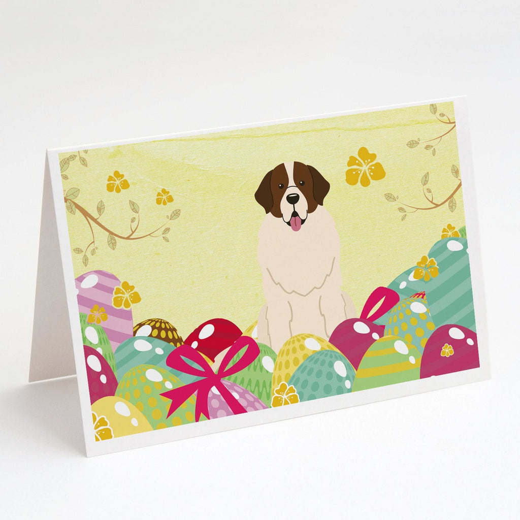 Easter Eggs Moscow Watchdog Greeting Cards Pack of 8 Blank Cards with Envelopes Whimsical A7 Size 5x7