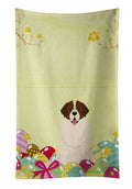 Easter Eggs Moscow Watchdog Kitchen Towel Velour Plush Front and Cotton Loop Back Machine Washable