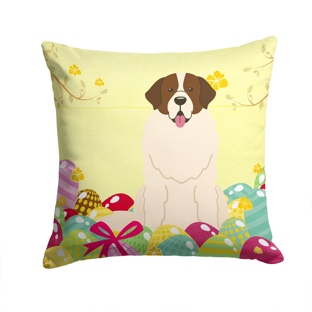 Easter Eggs Moscow Watchdog Decorative Throw Pillow 14x14 Indoor Outdoor Accent Cushion, Fabric Cover with Insert for Sofa, Bed, Porch & Living Room