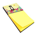 Easter Eggs Greater Swiss Mountain Dog Watercolor Sticky Note Holder Refillable Dispenser Desk Accessory 3x3 Pad Gift