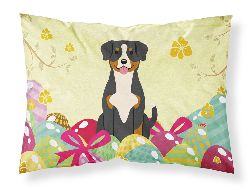 Easter Eggs Entlebucher Standard Pillowcase Lightweight Super Soft Easy Care Decorative Artwork Pillowcase, Standard