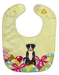 Easter Eggs Appenzeller Sennenhund Baby Bib Easy-Clean Baby Bib Baby Feeding Accessory Baby Mealtime Essential, 10 x 13, Multicolor