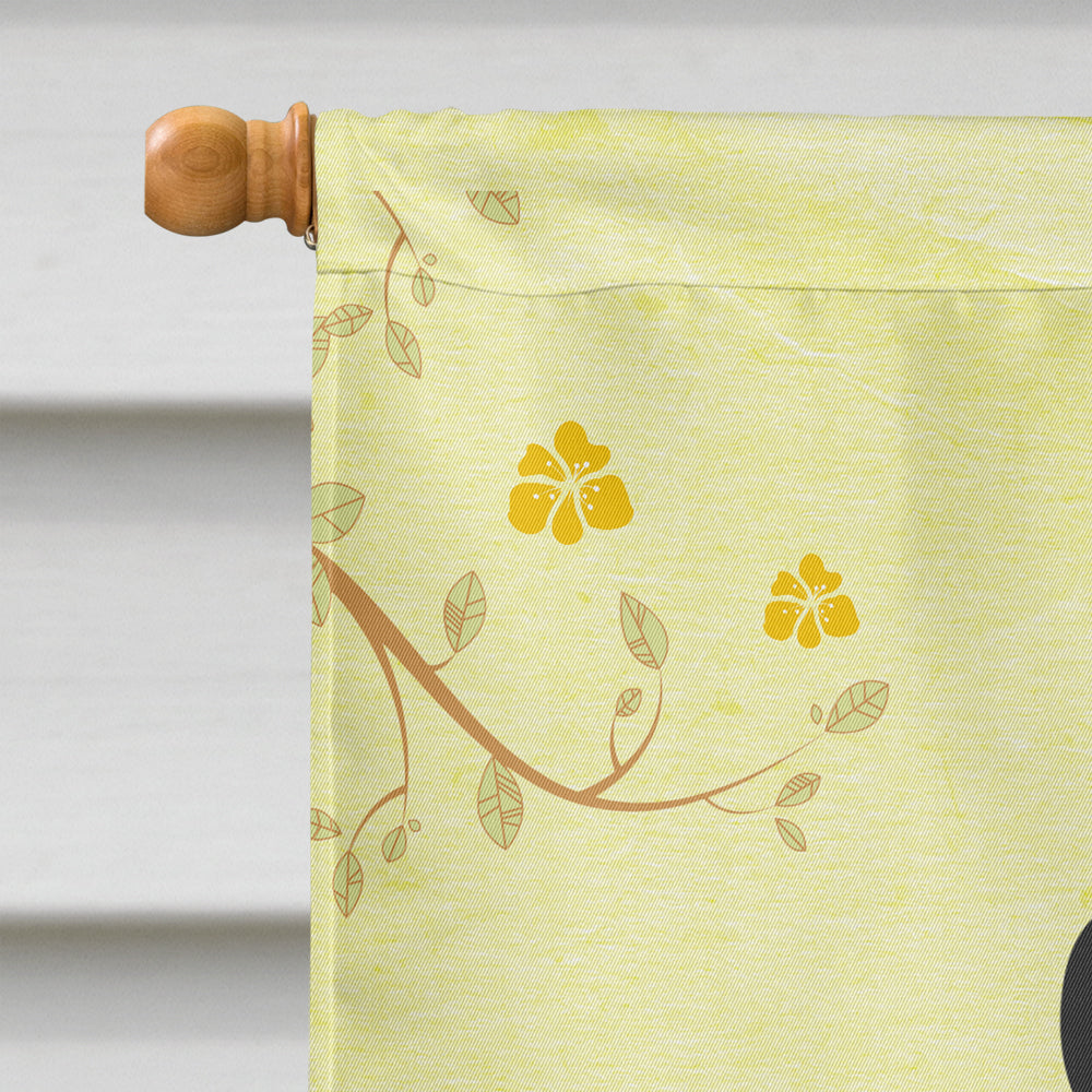 Easter Eggs Appenzeller Sennenhund House Flag 28x40 Porch Sleeve Pole Decorative Outside Yard Banner Artwork Wall Hanging, Polyester