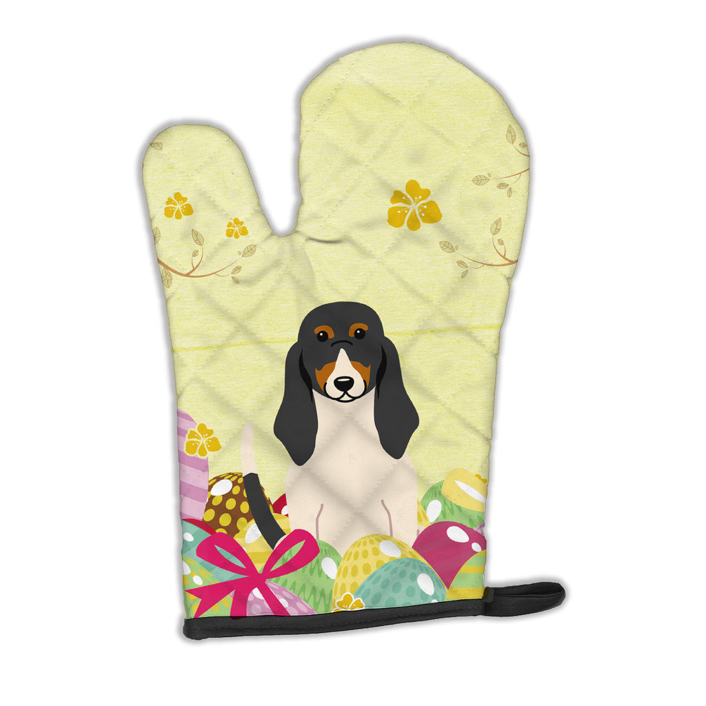 Easter Eggs Swiss Hound Oven Mitt Heat Resistant Thick Oven Mitt for Hot Pans and Oven, Kitchen Mitt Protect Hands, Cooking Baking Glove