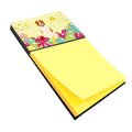 Easter Eggs Central Asian Shepherd Dog Watercolor Sticky Note Holder Refillable Dispenser Desk Accessory 3x3 Pad Gift