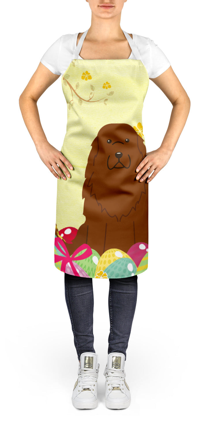 Easter Eggs Caucasian Shepherd Dog Apron Cooking Kitchen Server Baking Crafts Gardening for Adult Women Men, Unisex, Large, Multicolor