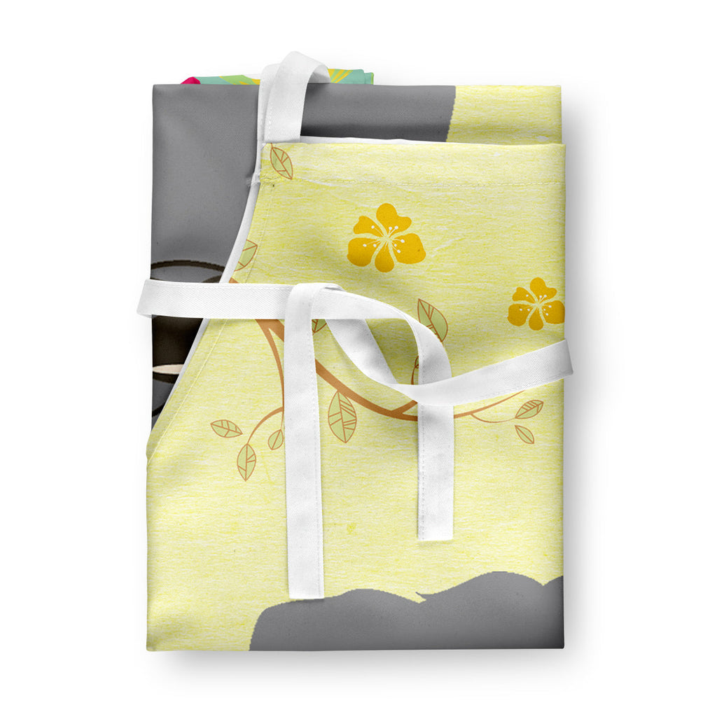 Easter Eggs Glen of Imal Grey Apron Cooking Kitchen Server Baking Crafts Gardening for Adult Women Men, Unisex, Large, Multicolor