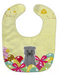 Easter Eggs Glen of Imal Grey Baby Bib Easy-Clean Baby Bib Baby Feeding Accessory Baby Mealtime Essential, 10 x 13, Multicolor