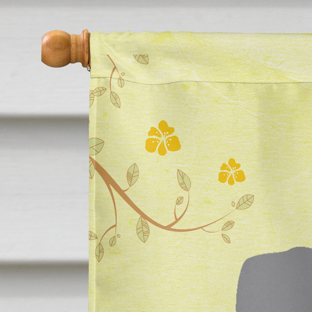 Easter Eggs Glen of Imal Grey House Flag 28x40 Porch Sleeve Pole Decorative Outside Yard Banner Artwork Wall Hanging, Polyester