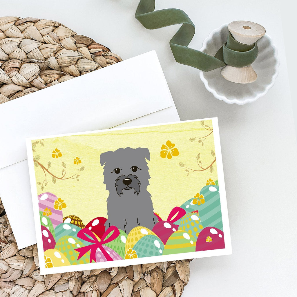 Easter Eggs Glen of Imal Grey Greeting Cards Pack of 8 Blank Cards with Envelopes Whimsical A7 Size 5x7