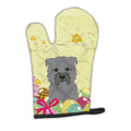 Easter Eggs Glen of Imal Grey Oven Mitt Heat Resistant Thick Oven Mitt for Hot Pans and Oven, Kitchen Mitt Protect Hands, Cooking Baking Glove