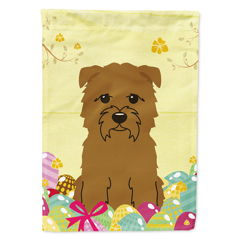 Easter Eggs Glen of Imal Tan House Flag 28x40 Porch Sleeve Pole Decorative Outside Yard Banner Artwork Wall Hanging, Polyester