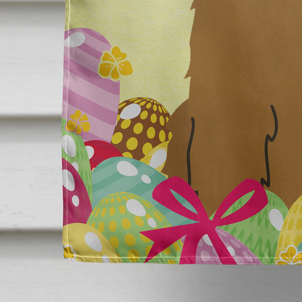 Easter Eggs Glen of Imal Tan House Flag 28x40 Porch Sleeve Pole Decorative Outside Yard Banner Artwork Wall Hanging, Polyester