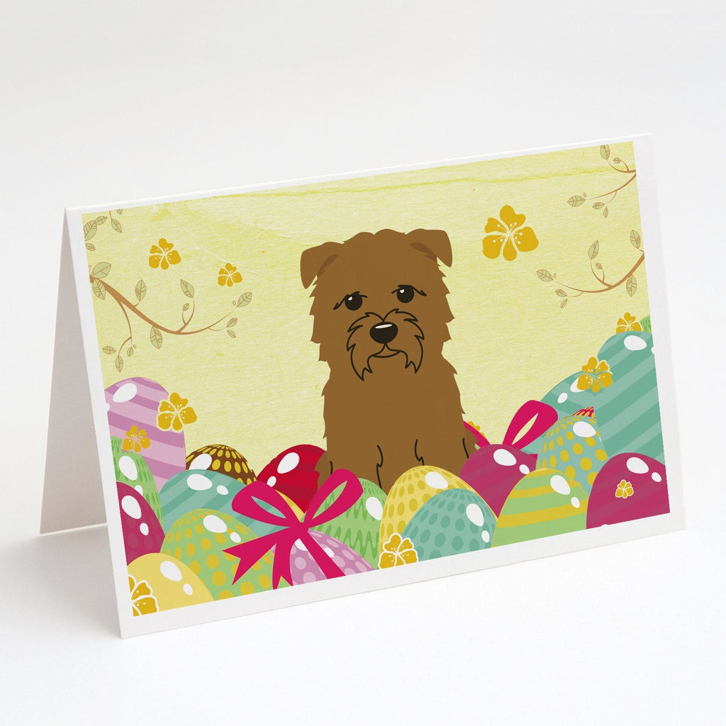 Easter Eggs Glen of Imal Tan Greeting Cards Pack of 8 Blank Cards with Envelopes Whimsical A7 Size 5x7