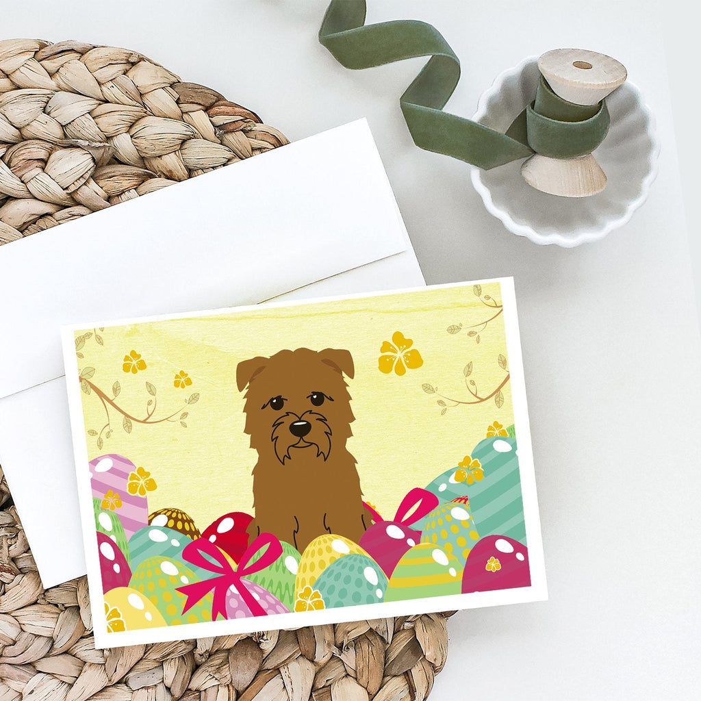 Easter Eggs Glen of Imal Tan Greeting Cards Pack of 8 Blank Cards with Envelopes Whimsical A7 Size 5x7
