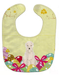 Easter Eggs Soft Coated Wheaten Terrier Baby Bib Easy-Clean Baby Bib Baby Feeding Accessory Baby Mealtime Essential, 10 x 13, Multicolor
