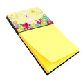 Easter Eggs Soft Coated Wheaten Terrier Watercolor Sticky Note Holder Refillable Dispenser Desk Accessory 3x3 Pad Gift