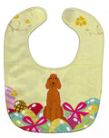 Easter Eggs Irish Setter Baby Bib Easy-Clean Baby Bib Baby Feeding Accessory Baby Mealtime Essential, 10 x 13, Multicolor