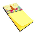 Easter Eggs Irish Setter Watercolor Sticky Note Holder Refillable Dispenser Desk Accessory 3x3 Pad Gift