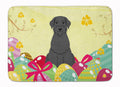 Easter Eggs Giant Schnauzer Memory Foam Kitchen Mat Machine Washable Anti-Fatigue Cushion Comfort Bath or Kitchen Rug
