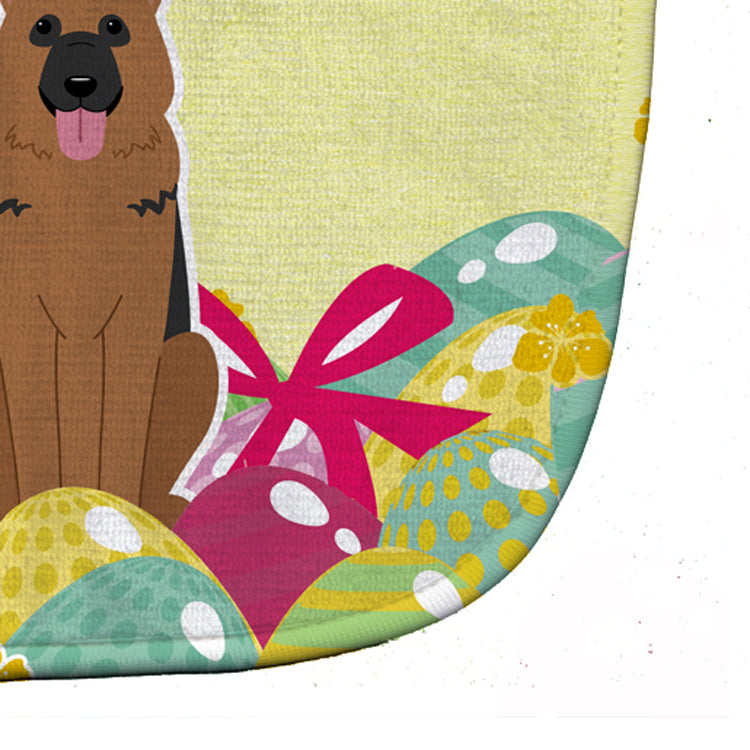 Easter Eggs German Shepherd Baby Bib Easy-Clean Baby Bib Baby Feeding Accessory Baby Mealtime Essential, 10 x 13, Multicolor