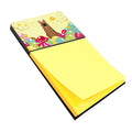 Easter Eggs German Shepherd Watercolor Sticky Note Holder Refillable Dispenser Desk Accessory 3x3 Pad Gift