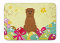 Easter Eggs Dogue de Bourdeaux Memory Foam Kitchen Mat Machine Washable Anti-Fatigue Cushion Comfort Bath or Kitchen Rug