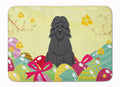 Easter Eggs Bouvier des Flandres Memory Foam Kitchen Mat Machine Washable Anti-Fatigue Cushion Comfort Bath or Kitchen Rug