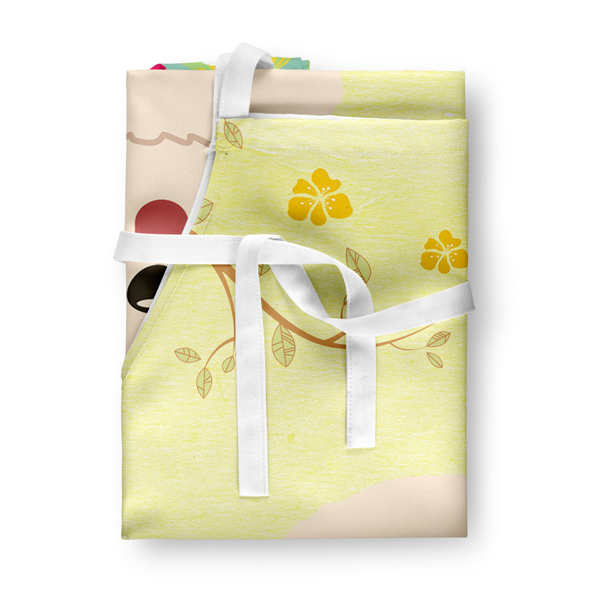 Easter Eggs Bichon Frise Apron Cooking Kitchen Server Baking Crafts Gardening for Adult Women Men, Unisex, Large, Multicolor