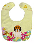 Easter Eggs Petit Basset Griffon Veenden Baby Bib Easy-Clean Baby Bib Baby Feeding Accessory Baby Mealtime Essential, 10 x 13, Multicolor