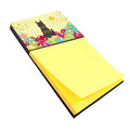 Easter Eggs Beauce Shepherd Dog Watercolor Sticky Note Holder Refillable Dispenser Desk Accessory 3x3 Pad Gift