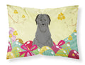 Easter Eggs Briard Black Standard Pillowcase Lightweight Super Soft Easy Care Decorative Artwork Pillowcase, Standard