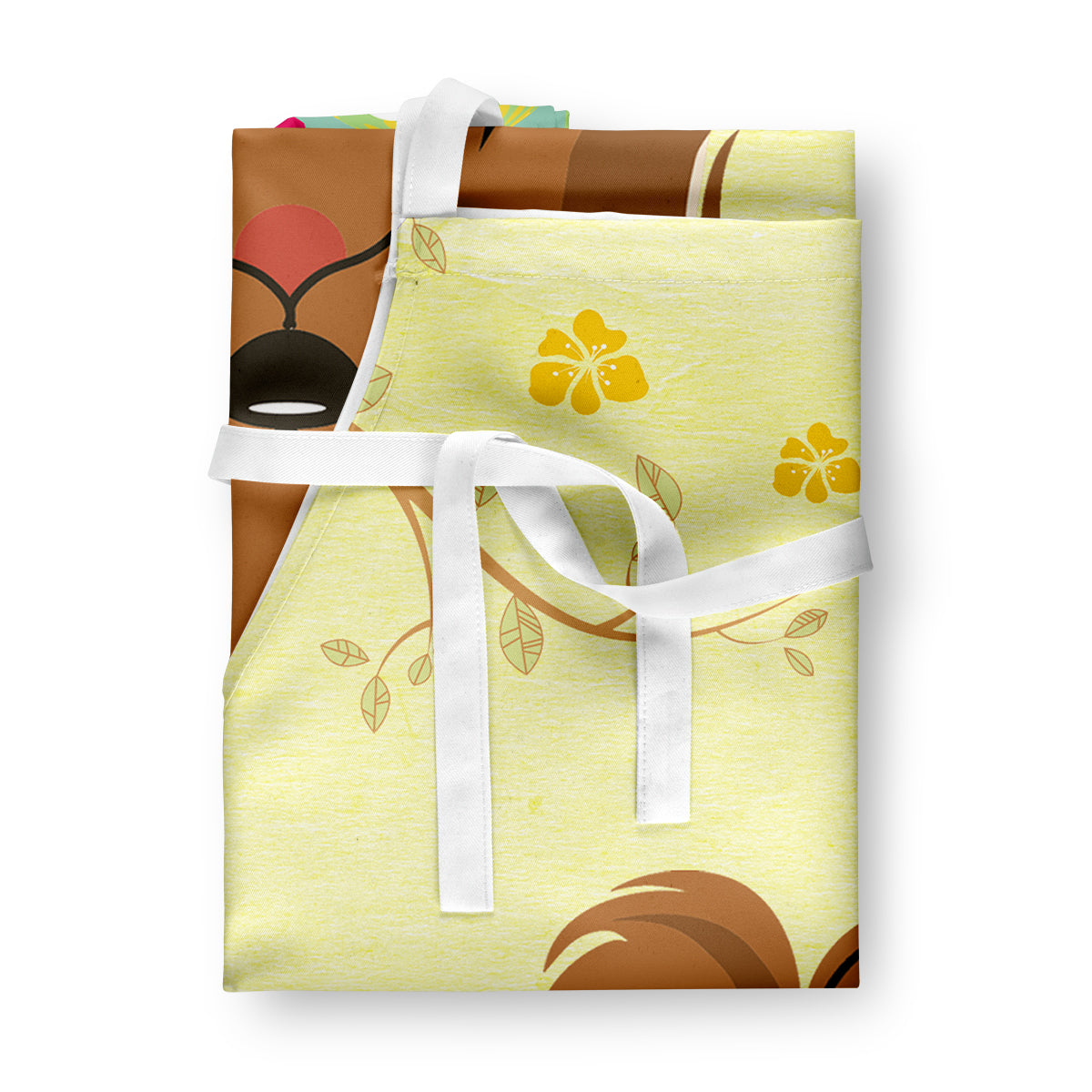 Easter Eggs Shih Tzu Silver Chocolate Apron Cooking Kitchen Server Baking Crafts Gardening for Adult Women Men, Unisex, Large, Multicolor
