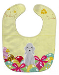 Easter Eggs Bedlington Terrier Blue Baby Bib Easy-Clean Baby Bib Baby Feeding Accessory Baby Mealtime Essential, 10 x 13, Multicolor