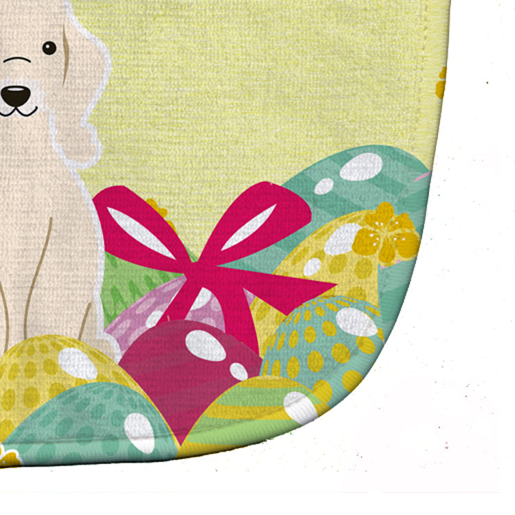 Easter Eggs Bedlington Terrier Sandy Baby Bib Easy-Clean Baby Bib Baby Feeding Accessory Baby Mealtime Essential, 10 x 13, Multicolor