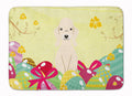Easter Eggs Bedlington Terrier Sandy Memory Foam Kitchen Mat Machine Washable Anti-Fatigue Cushion Comfort Bath or Kitchen Rug