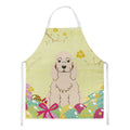Easter Eggs Cocker Spaniel Buff Apron Cooking Kitchen Server Baking Crafts Gardening for Adult Women Men, Unisex, Large, Multicolor