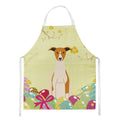 Easter Eggs Whippet Apron Cooking Kitchen Server Baking Crafts Gardening for Adult Women Men, Unisex, Large, Multicolor