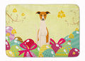 Easter Eggs Whippet Memory Foam Kitchen Mat Machine Washable Anti-Fatigue Cushion Comfort Bath or Kitchen Rug