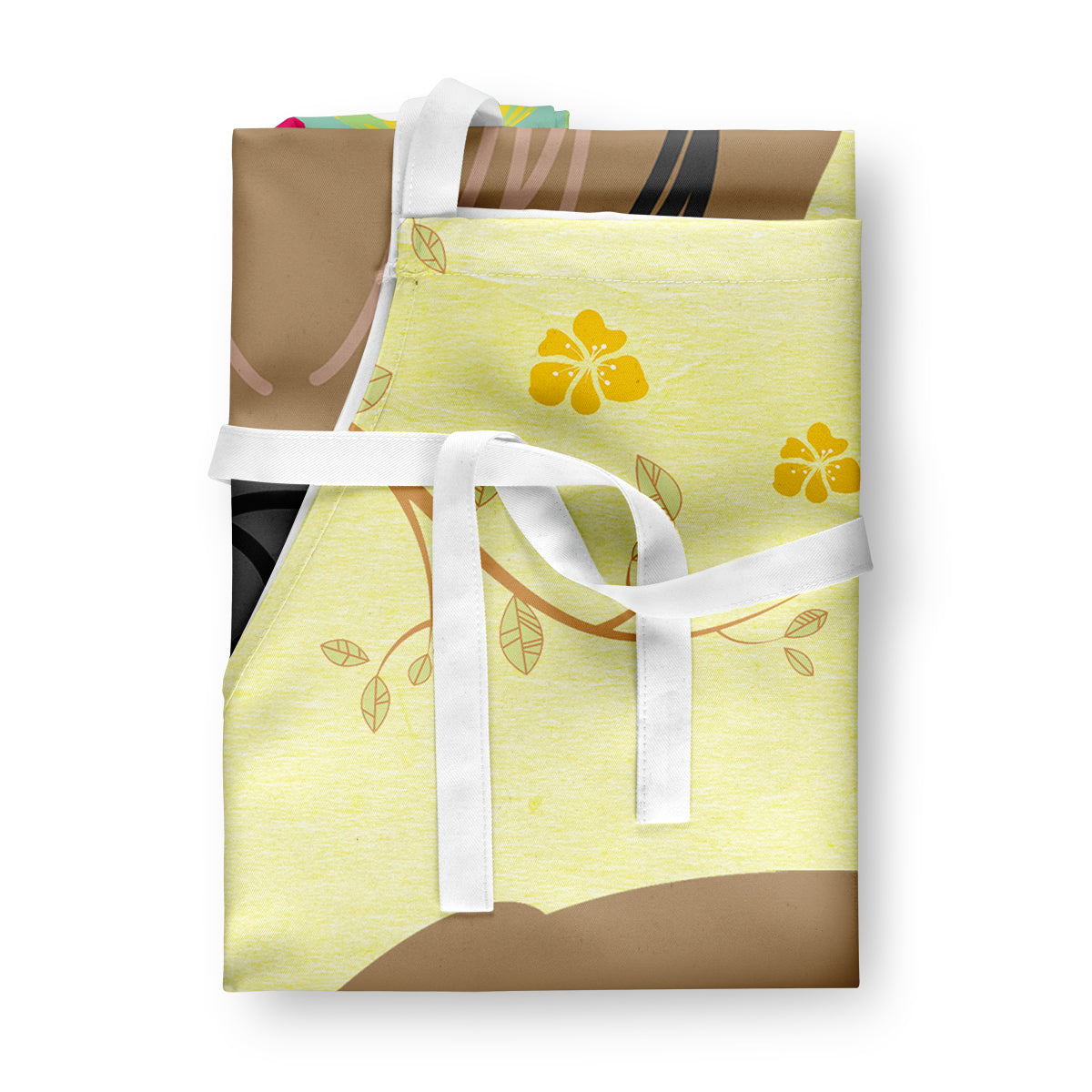 Easter Eggs Pekingese Tan Apron Cooking Kitchen Server Baking Crafts Gardening for Adult Women Men, Unisex, Large, Multicolor