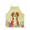 Easter Eggs English Foxhound Apron Cooking Kitchen Server Baking Crafts Gardening for Adult Women Men, Unisex, Large, Multicolor