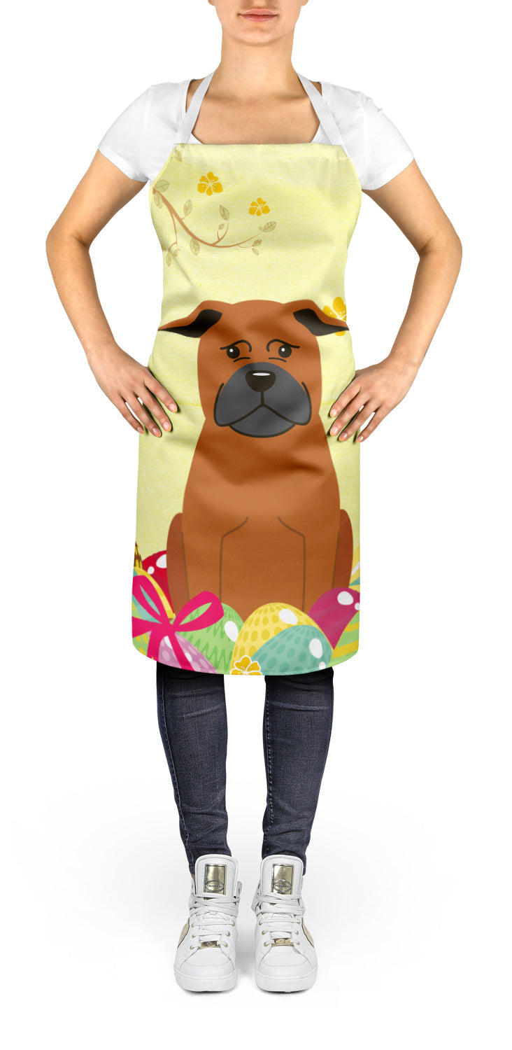 Easter Eggs Chinese Chongqing Dog Apron Cooking Kitchen Server Baking Crafts Gardening for Adult Women Men, Unisex, Large, Multicolor