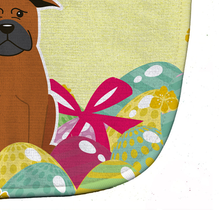 Easter Eggs Chinese Chongqing Dog Baby Bib Easy-Clean Baby Bib Baby Feeding Accessory Baby Mealtime Essential, 10 x 13, Multicolor